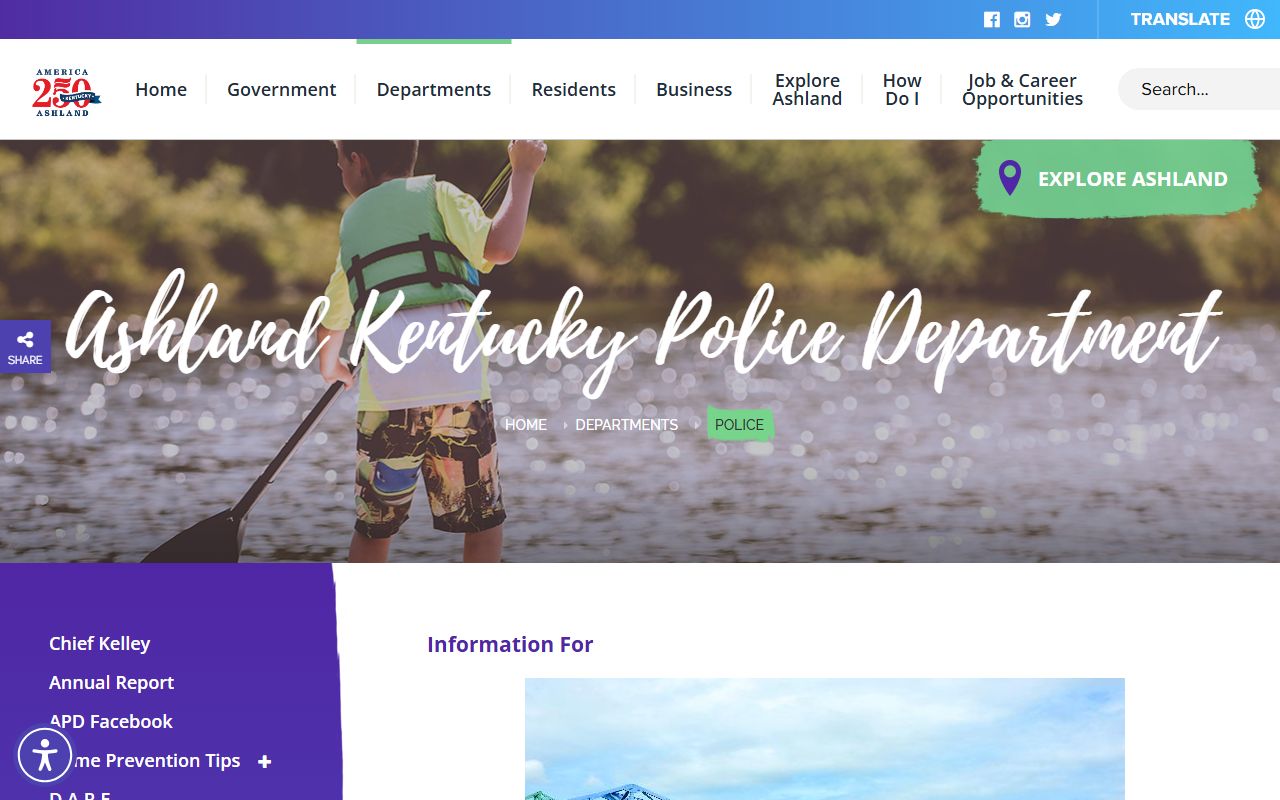 Boyd County arrest records Ashland Police Department contact source